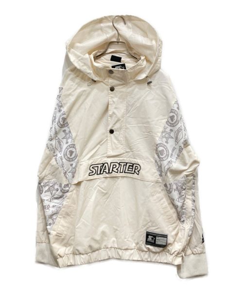 THRASHER（スラッシャー）THRASHER (スラッシャー) アノラックパーカー アイボリー サイズ:Lの古着・服飾アイテム