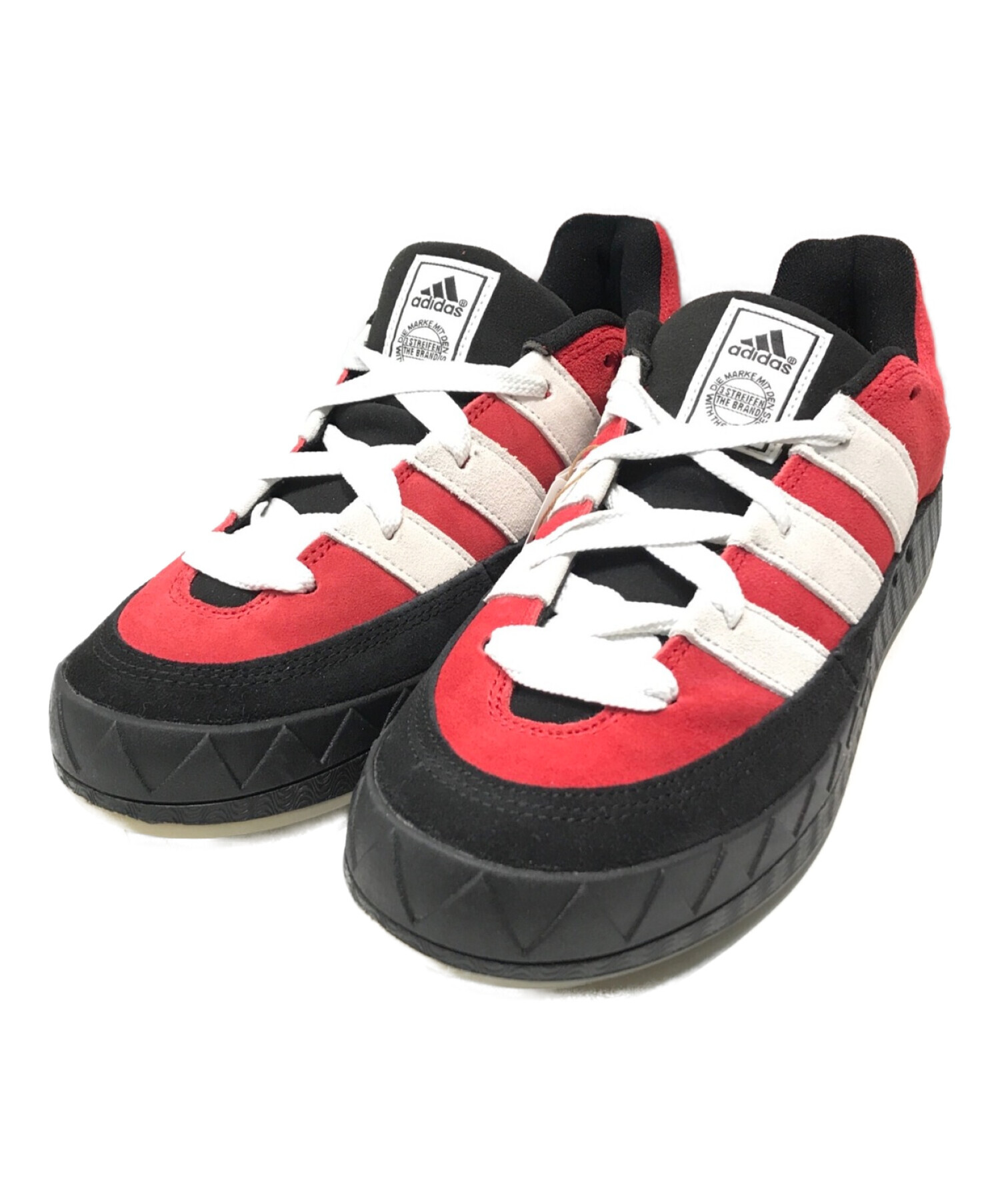 中古 古着通販 Adidas アディダス スニーカー レッド ブラック サイズ 29 ブランド 古着通販 トレファク公式 Trefac Fashion