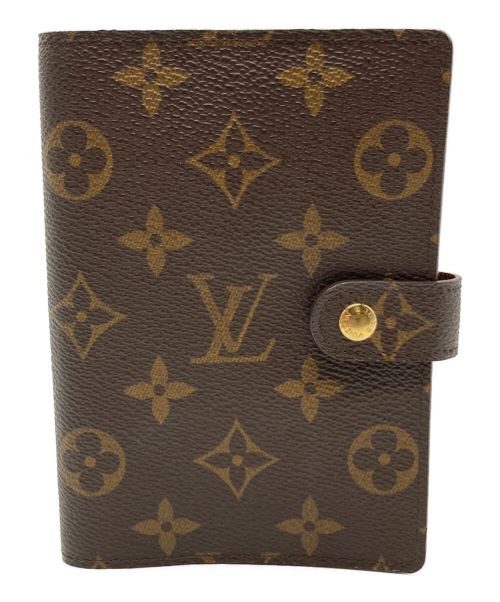 LOUIS VUITTON（ルイ ヴィトン）LOUIS VUITTON (ルイ ヴィトン) 手帳カバー ブラウンの古着・服飾アイテム