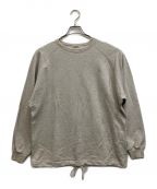 AURALEEオーラリー）の古着「SUPER SOFT SWEAT DRAW CODE BIG P/O」｜ライトグレー