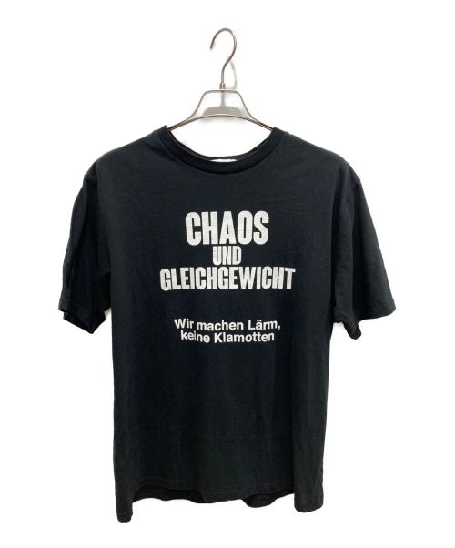 UNDERCOVER（アンダーカバー）UNDERCOVER (アンダーカバー) Chaos und Gleichgewicht  TEE ブラック サイズ:4 未使用品の古着・服飾アイテム