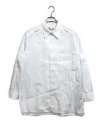 Y's BANG ON!ワイズバングオン！）の古着「No.79 切込みシャツ コットンブロード」｜ホワイト