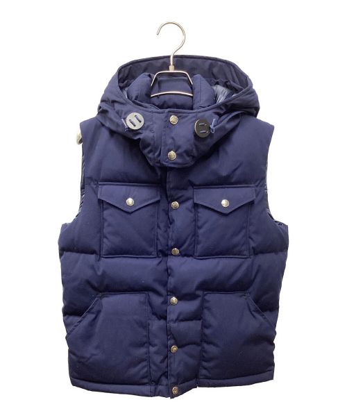 THE NORTHFACE PURPLELABEL（ザ・ノースフェイス パープルレーベル）THE NORTHFACE PURPLELABEL (ザ ノースフェイス パープルレーベル) Hooded Sierra Vest ネイビー サイズ:Mの古着・服飾アイテム