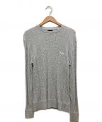 KITHキス）の古着「VINTAGE TILDEN CREWNECK SWEATER」｜グレー