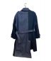 KHOKI (コッキ) FALL COAT ブラック×インディゴ サイズ:2：42800円