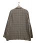 LENO (リノ) OPEN COLLAR SHIRT ブラウン サイズ:2 未使用品：7800円