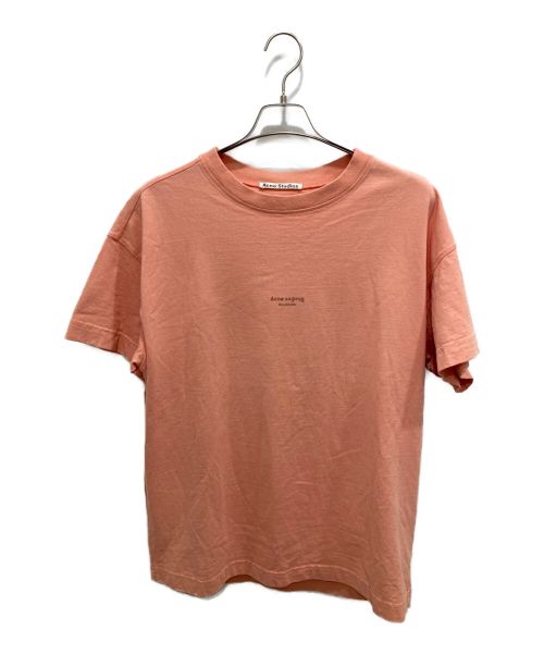 Acne studios（アクネ ストゥディオス）Acne studios (アクネストゥディオス) オーバーサイズＴシャツ ピンク サイズ:Sの古着・服飾アイテム