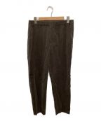 AURALEEオーラリー）の古着「FINX LIGHT CORDUROY EASY SLACKS」｜ブラウン