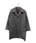 AURALEE（オーラリー）の古着「DOUBLE CLOTH LIGHT MELTON SOUTIEN COLLAR COAT」｜グレー