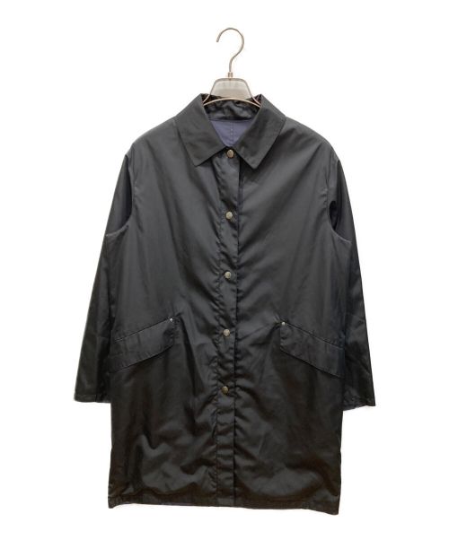 MACKINTOSH（マッキントッシュ）MACKINTOSH (マッキントッシュ) リバーシブルステンカラーコート ネイビー サイズ:38 未使用品の古着・服飾アイテム