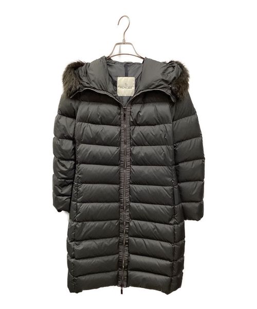 MONCLER（モンクレール）MONCLER (モンクレール) FABREFUR GIUBBOTTO チャコールグレーの古着・服飾アイテム