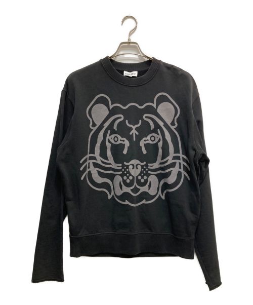 KENZO（ケンゾー）KENZO (ケンゾー) タイガープリントスウェット ブラック サイズ:Mの古着・服飾アイテム