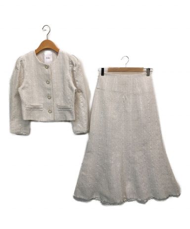 her lip toBlanche Tweed Set-Upツイードセットアップ