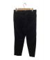 SCYE (サイ) COTTON CORDUROY PLEATED TROUSERS ブラック サイズ:36：12800円