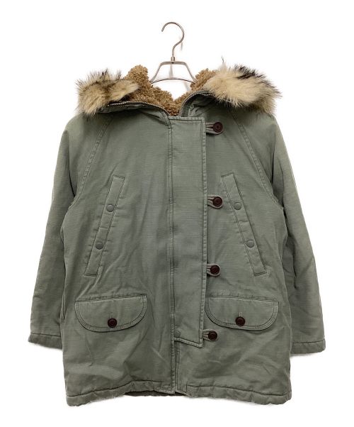 DIESEL（ディーゼル）DIESEL (ディーゼル) TRIM W-ODILE PARKA オリーブ サイズ:XS 未使用品の古着・服飾アイテム