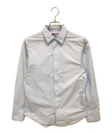 THE NORTHFACE PURPLELABEL（ザ・ノースフェイス パープルレーベル）の古着「COOLMAX TYPEWRITER SHIRT」｜ライトブルー