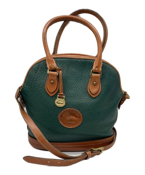 DOONEY&BOURKE（ドゥーニーアンドバーク）DOONEY&BOURKE (ドゥーニーアンドバーク) 2WAYショルダーバッグ グリーンの古着・服飾アイテム