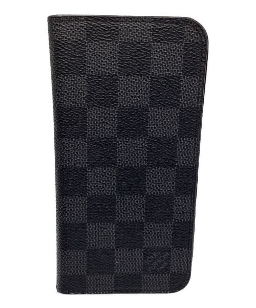 LOUIS VUITTON（ルイ ヴィトン）LOUIS VUITTON (ルイ ヴィトン) iphoneケース ブラックの古着・服飾アイテム