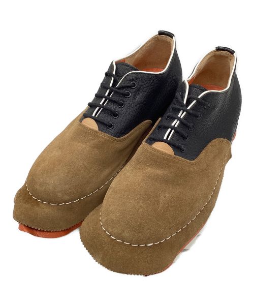 HENDER SCHEME（エンダースキーマ）HENDER SCHEME (エンダースキーマ) レザースニーカー ブラウン サイズ:2の古着・服飾アイテム