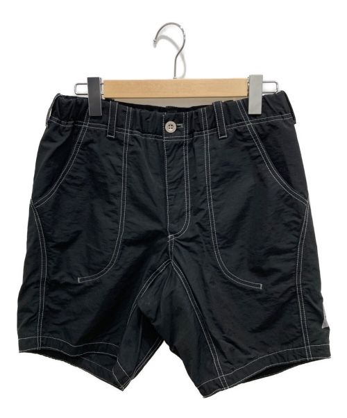 and wander（アンドワンダー）and wander (アンドワンダー) 60/40 cloth short pants ブラック サイズ:3の古着・服飾アイテム