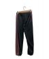 Needles (ニードルス) ZIPPED TRACK PANT - POLY SMOOTH ブラック サイズ:2：16000円