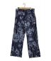 amok（アモク）の古着「Paint Shrink Print Pants」｜ネイビー