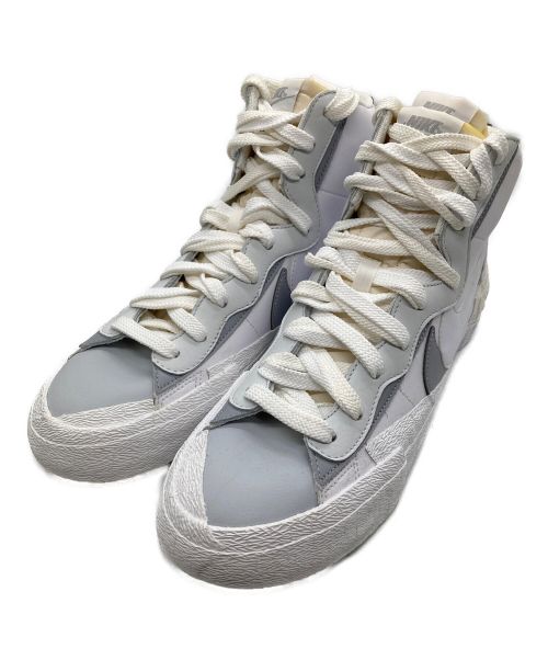 NIKE×sacai（ナイキ×サカイ）NIKE×sacai (ナイキ×サカイ) ミッドカットスニーカー WHITE/WOLF GREY サイズ:29の古着・服飾アイテム