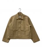 Textテクスト）の古着「Utility Shirt Amazon Jungle Cotton Canvas」｜ベージュ