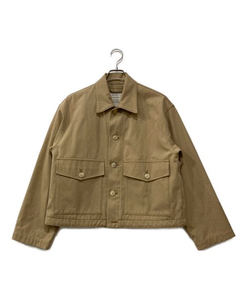 Text（テクスト）Text (テクスト) Utility Shirt Amazon Jungle Cotton Canvas ベージュ サイズ:1の古着・服飾アイテム