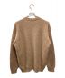 AURALEE (オーラリー) CAMEL WOOL MIX KNIT P/O ベージュ サイズ:5：17800円