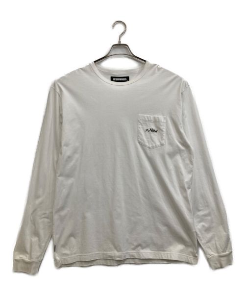 NEIGHBORHOOD（ネイバーフッド）NEIGHBORHOOD (ネイバーフッド) CLASSIC / C-CREW . LS ホワイト サイズ:Lの古着・服飾アイテム