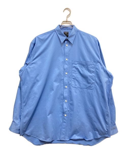 DAIWA PIER39（ダイワ ピア39）DAIWA PIER39 (ダイワ ピア39) Tech Regular Collar Shirts L/S ブルー サイズ:Mの古着・服飾アイテム