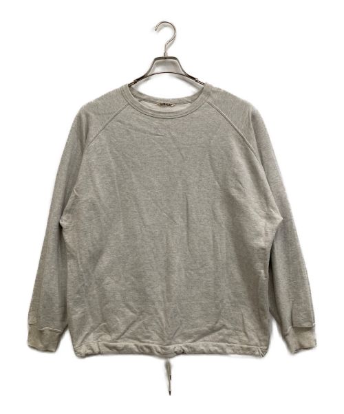 AURALEE（オーラリー）AURALEE (オーラリー) SUPER SOFT SWEAT DRAW CODE BIG P グレー サイズ:2の古着・服飾アイテム