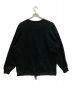 AURALEE (オーラリー) SUPER SOFT SWEAT DRAW CODE BIG P ブラック サイズ:2：7800円