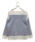 DEUXIEME CLASSE (ドゥーズィエム クラス) Coco Stripe T No4/ココストライプT No4 ブルー サイズ:Free：3980円