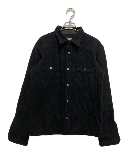 ACVM（エーシーブイエム）ACVM (エーシーブイエム) PADDED WOOL SHIRT ブラック サイズ:SIZE40の古着・服飾アイテム