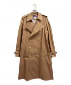 GUCCIグッチ）の古着「Floral Pattern Lining Trench Coat」｜ベージュ