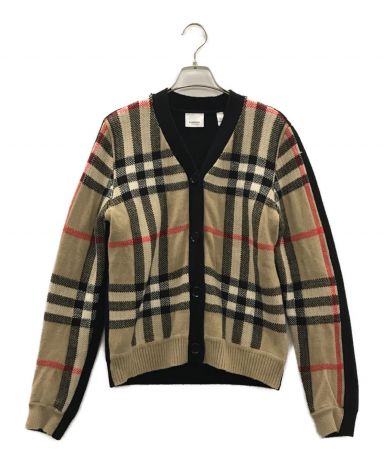 [中古]BURBERRY(バーバリー)のガールズ トップス ニットカーディガン