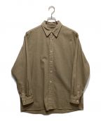 AURALEEオーラリー）の古着「BOTANICAL DYED SELVEDGE DENIM SHIRTS BLOUSON」｜ベージュ