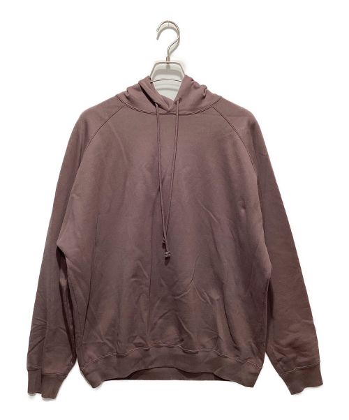 AURALEE（オーラリー）AURALEE (オーラリー) SUPER SOFT SWEAT BIG P/O PARKA パープル サイズ:4の古着・服飾アイテム