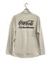 F.C.R.B. (エフシーアールビー) COCA-COLA L/S TOUR TEE ライトグレー サイズ:XL：7800円