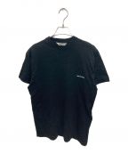 BALENCIAGAバレンシアガ）の古着「ロゴTシャツ」｜ブラック