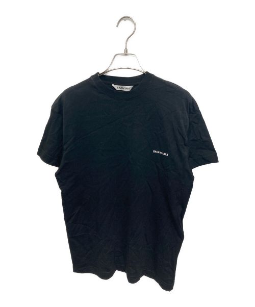 BALENCIAGA（バレンシアガ）BALENCIAGA (バレンシアガ) ロゴTシャツ ブラック サイズ:XSの古着・服飾アイテム