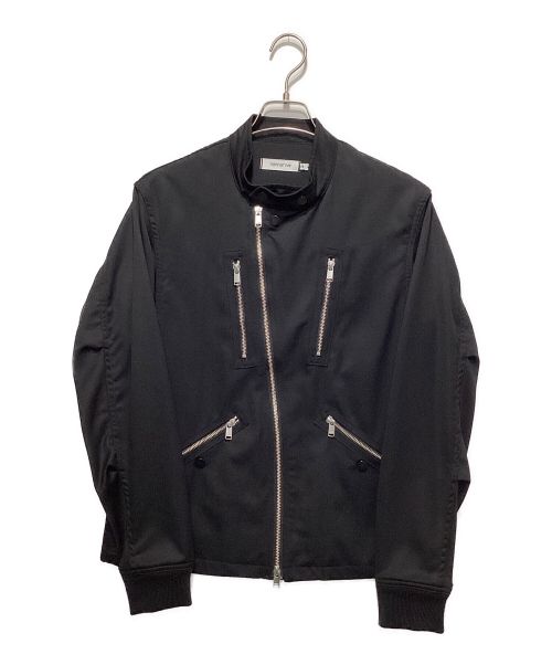 nonnative（ノンネイティブ）nonnative (ノンネイティブ) RIDER BLOUSON WOOL TWILL ブラック サイズ:Oの古着・服飾アイテム