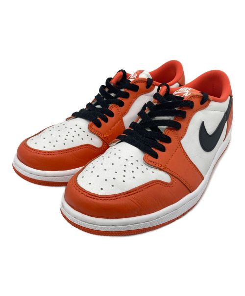 NIKE（ナイキ）NIKE (ナイキ) NIKE エア ジョーダン 1 LOW Starfish ホワイト サイズ:US 10.5の古着・服飾アイテム