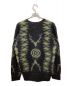 South2 West8 (サウスツー ウエストエイト) Loose Fit Sweater - Mohair ブラック×グリーン サイズ:S：15800円