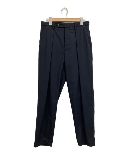 meagratia（メアグラーティア）meagratia (メアグラーティア) Deep tuck easy slacks ネイビー サイズ:1の古着・服飾アイテム