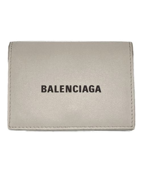 BALENCIAGA（バレンシアガ）BALENCIAGA (バレンシアガ) コンパクトウォレット ホワイトの古着・服飾アイテム