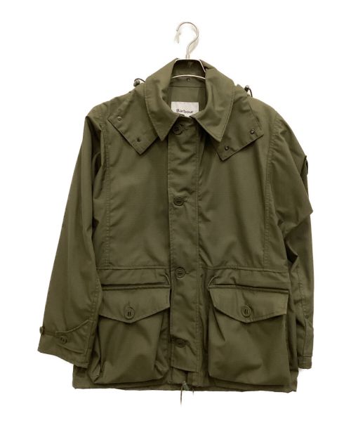 Barbour（バブアー）Barbour (バブアー) ARK AIR (アークエアー) リップストップジャケット オリーブ サイズ:Mの古着・服飾アイテム