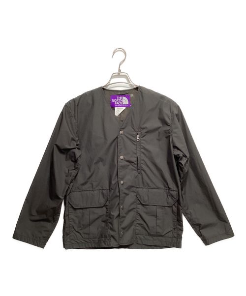 THE NORTHFACE PURPLELABEL（ザ・ノースフェイス パープルレーベル）THE NORTHFACE PURPLELABEL (ザ ノースフェイス パープルレーベル) Midweight 65/35 Hopper Field Cardigan グレー サイズ:Sの古着・服飾アイテム